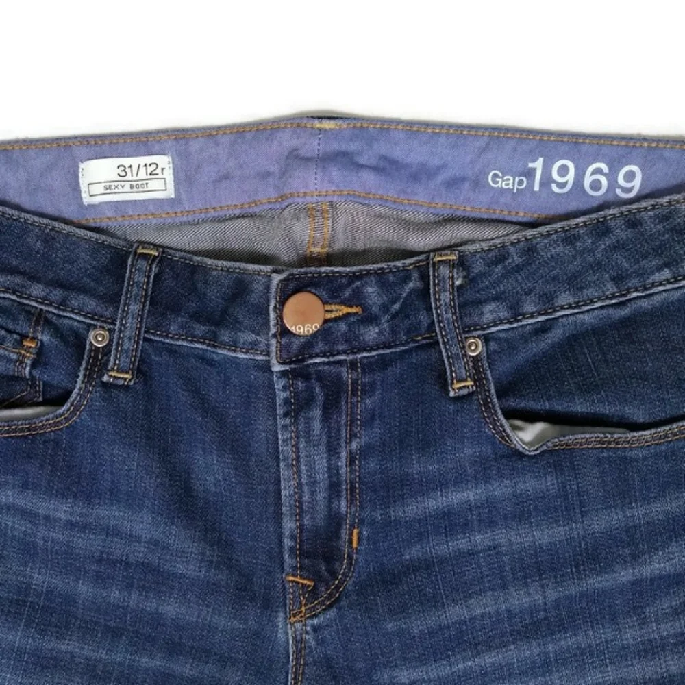 GAP Women's Dark Blue Boot Cut Jeans